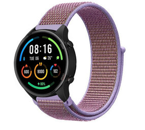 Strap-it Bracelet nylon Xiaomi Mi Watch (lilas)