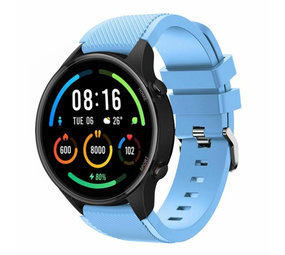 Strap-it Bracelet silicone Xiaomi Mi Watch (bleu sable)