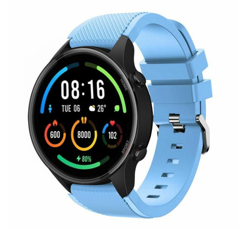 Strap-it Strap-it Bracelet silicone Xiaomi Mi Watch (bleu sable)