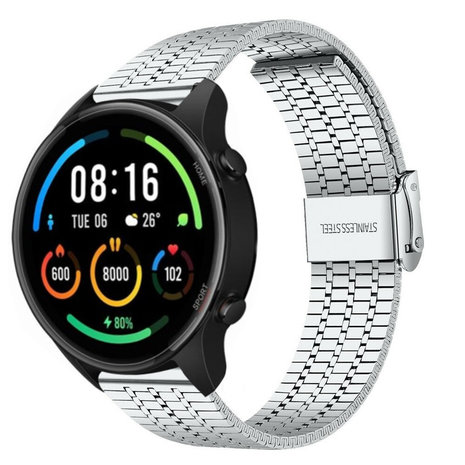 Strap-it Strap-it Bracelet acier inoxydable Xiaomi Mi Watch (argent)