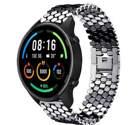 Strap-it Bracelet acier poisson Xiaomi Mi Watch (noir)