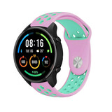 Strap-it Bracelet sport Xiaomi Mi Watch (rose/aqua)