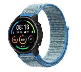 Strap-it Bracelet nylon Xiaomi Mi Watch (bleu)
