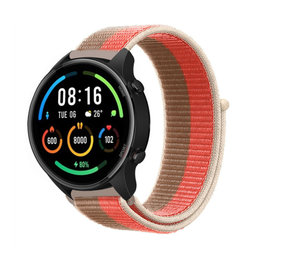 Strap-it Bracelet nylon Xiaomi Mi Watch (rose pomelo)