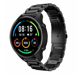 Strap-it Bracelet titane Xiaomi Mi Watch (noir)
