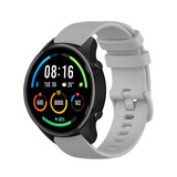 Strap-it Bracelet silicone luxe Xiaomi Mi Watch (gris)