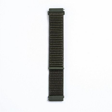 Strap-it Strap-it Bracelet nylon Fossil Gen 5e - 42mm (vert foncé)