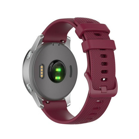 Strap-it Strap-it Bracelet silicone Fossil Gen 6 - 42mm (rouge foncé)