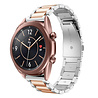 Strap-it Strap-it Bracelet acier Samsung Galaxy Watch 3 41mm (argent/or rose) Strap-it Strap-it Bracelet acier Samsung Galaxy Watch 3 41mm (argent/or rose)
