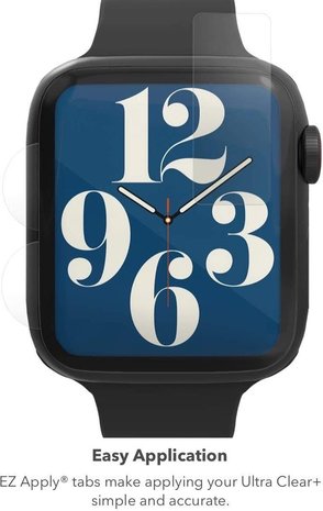 Zagg Protecteur d'écran InvisibleShield Ultra Clear+ Apple Watch 44mm