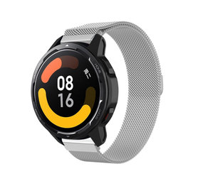 Strap-it Bracelet Milanais Xiaomi Watch S1 (argent)