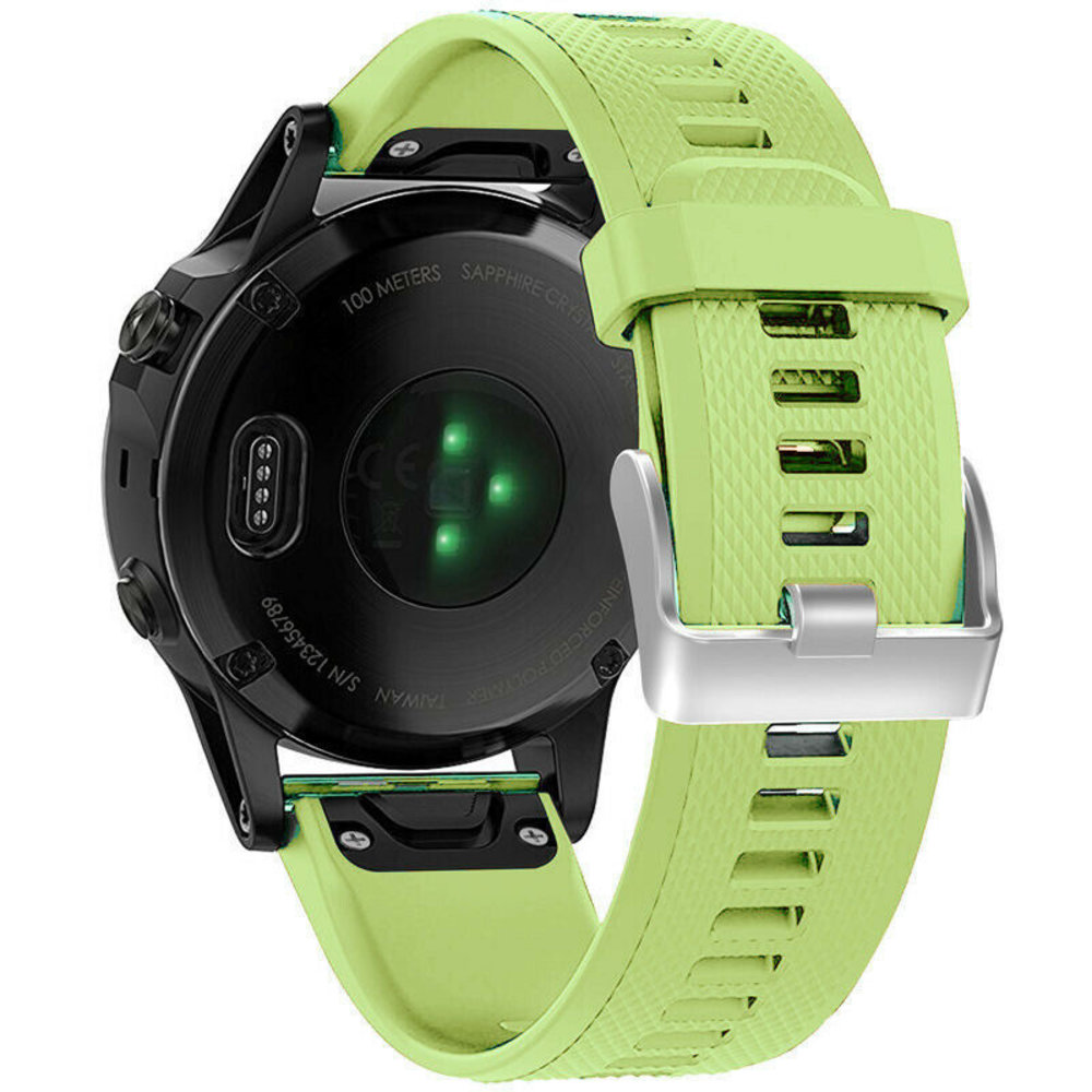Bracelet silicone Garmin Epix Gen 2 (vert clair