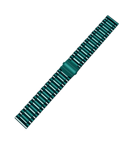 Strap-it Strap-it Bracelet acier Samsung Galaxy Watch 46mm (vert)
