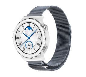 Strap-it Bracelet Milanais Huawei Watch GT 3 Pro 43mm (gris sidéral)