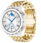 Strap-it Strap-it Bracelet acier dragon Huawei Watch GT 3 Pro 43mm (or)