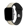 Strap-it Strap-it Bracelet hybride cuir Xiaomi Amazfit GTS 2 (blanc sable) Strap-it Strap-it Bracelet hybride cuir Xiaomi Amazfit GTS 2 (blanc sable)