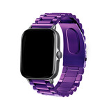Strap-it Bracelet acier Xiaomi Amazfit GTS 2 (violet)