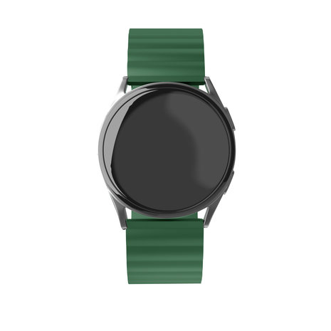 Strap-it Strap-it Bracelet silicone magnétique Huawei Watch GT 2 Pro (vert)