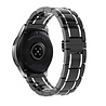 Strap-it Strap-it Bracelet acier céramique Huawei Watch GT 3 Pro 46mm (noir/argent) Strap-it Strap-it Bracelet acier céramique Huawei Watch GT 3 Pro 46mm (noir/argent)