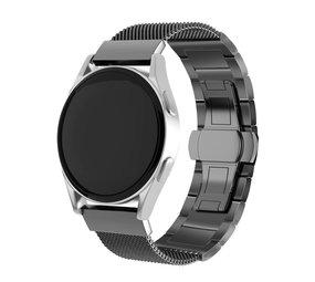 Strap-it Bracelet acier Milanais Samsung Gear S3 (noir)