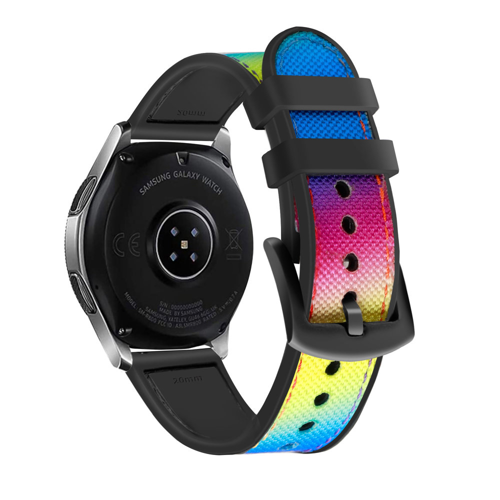 Strap-it Strap-it Bracelet hybride nylon Xiaomi Mi Watch (coloré)