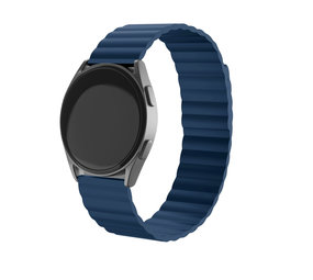 Strap-it Bracelet silicone magnétique Xiaomi Mi Watch (bleu)