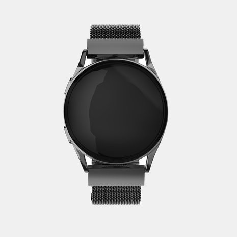 Strap-it Strap-it Bracelet acier Milanais Fossil Gen 6 - 44mm (noir)