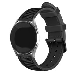 Strap-it Bracelet hybride nylon Fossil Gen 5 (noir)