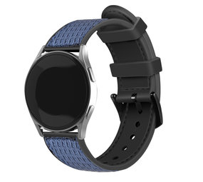 Strap-it Bracelet hybride nylon Fossil Gen 5 (bleu)
