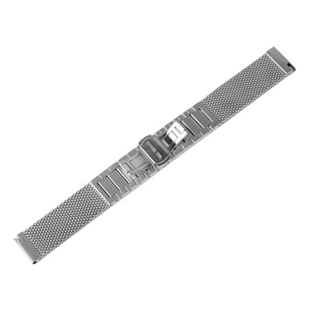 Strap-it Strap-it Bracelet acier Milanais Polar Grit X (argent)
