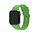 Strap-it Bracelet silicone à boucle Apple Watch (vert)