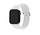Strap-it Bracelet silicone à boucle Apple Watch (blanc)