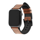 Strap-it Strap-it Bracelet cuir hybride à boucle Apple Watch (marron)