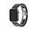 Strap-it Bracelet acier céramique Apple Watch (noir/or)