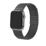 Strap-it Bracelet cuir Loop Apple Watch (gris)
