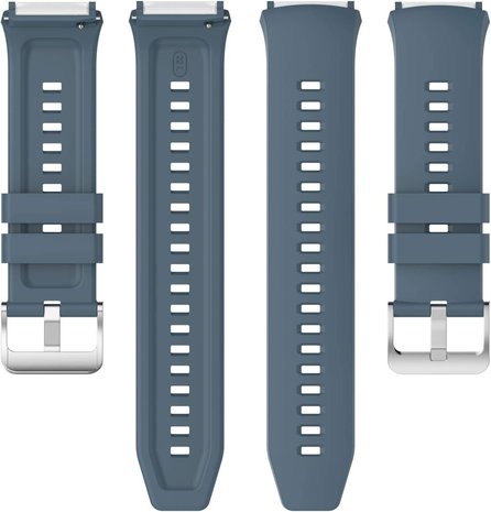 Strap-it Strap-it Bracelet silicone Huawei Watch GT 2e (gris bleu)