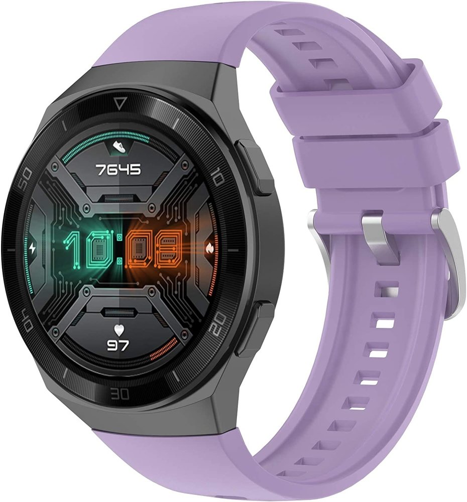 Strap-it Strap-it Bracelet silicone Huawei Watch GT 2e (violet clair)