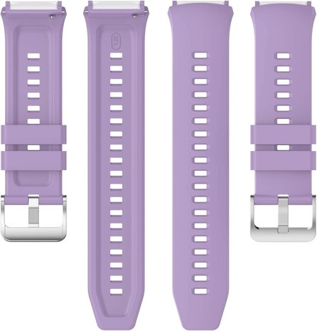 Strap-it Strap-it Bracelet silicone Huawei Watch GT 2e (violet clair)
