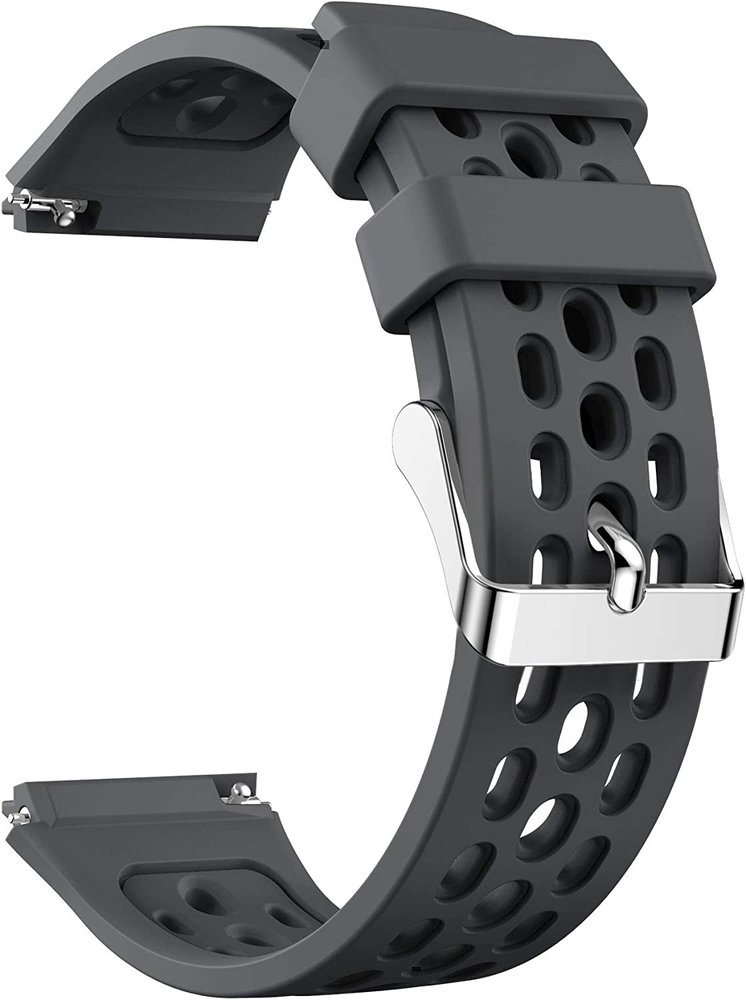 Strap-it Strap-it Bracelet silicone d'air Huawei Watch GT 2e (gris foncé)