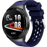 Strap-it Bracelet silicone d'air Huawei Watch GT 2e (bleu foncé)