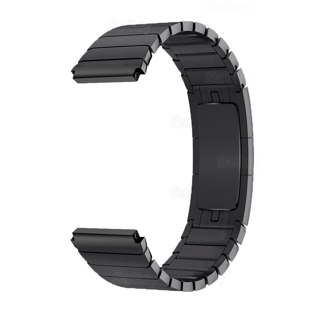Strap-it Strap-it Bracelet métal Huawei Watch GT 2e (noir)