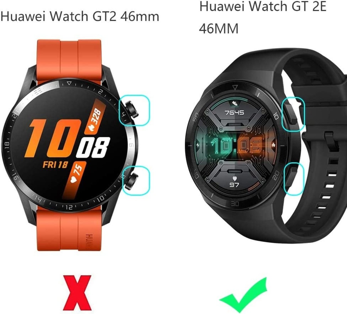 Strap-it Strap-it Coque protection Huawei Watch GT 2e TPU (transparente) Strap-it Strap-it Coque protection Huawei Watch GT 2e TPU (transparente)