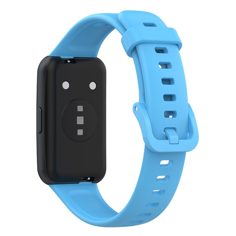 Strap-it Strap-it Bracelet TPU Huawei Band 7 (bleu clair) Strap-it Strap-it Bracelet TPU Huawei Band 7 (bleu clair)