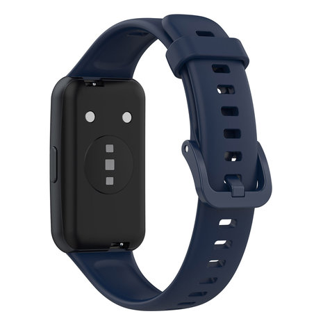 Strap-it Strap-it Bracelet TPU Huawei Band 7 (bleu foncé)