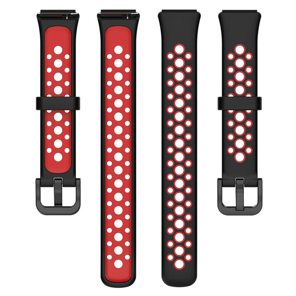 Strap-it Strap-it Bracelet sport Huawei Band 7 (noir/rouge)