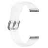 Strap-it Strap-it Bracelet silicone Huawei Band 7 (blanc transparent) Strap-it Strap-it Bracelet silicone Huawei Band 7 (blanc transparent)