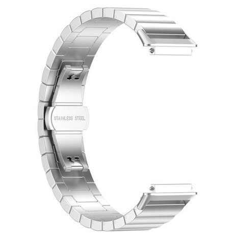 Strap-it Strap-it Bracelet métal Huawei Band 7 (argent)