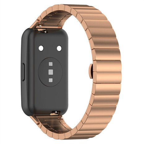 Strap-it Strap-it Bracelet métal Huawei Band 7 (or rose) Strap-it Strap-it Bracelet métal Huawei Band 7 (or rose)
