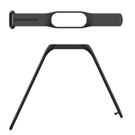 Strap-it Strap-it Bracelet silicone Xiaomi Mi Band 7 (noir)