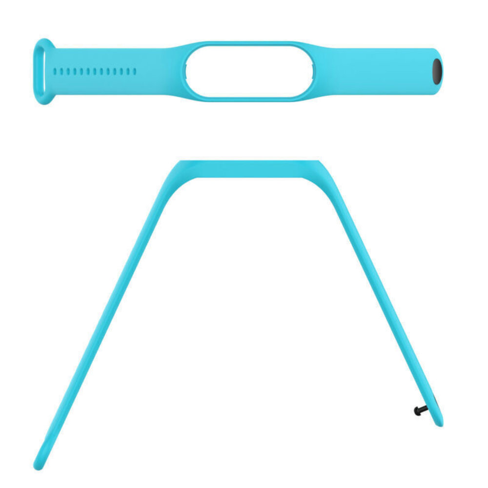 Strap-it Strap-it Bracelet silicone Xiaomi Mi Band 7 (bleu clair)